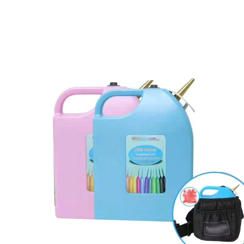ชาร์จยาวบอลลูน Air Inflator แบบพกพาไร้สายบอลลูนปั๊ม DC 12V