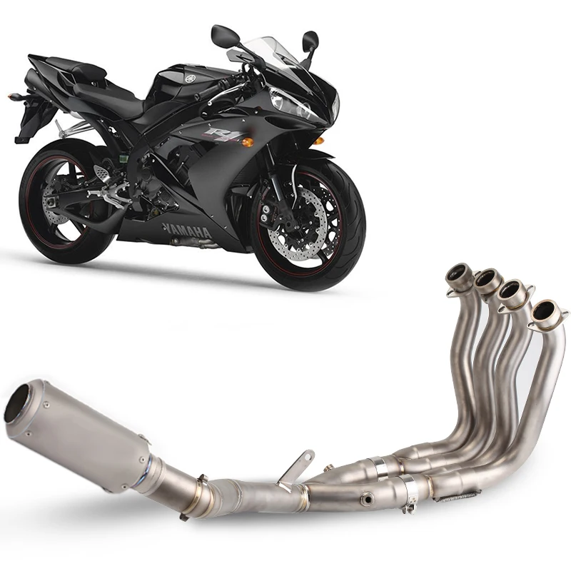 FORYAMAHA 09-14 years R1 T-MAX530 R25330 15 FZ1N refitting special mid-front exhaust