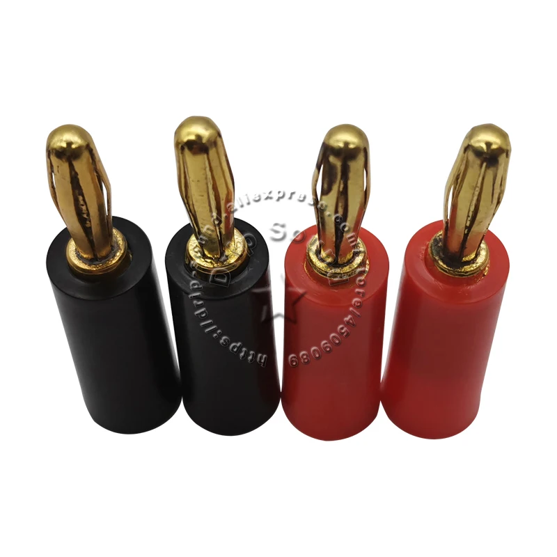 4pcs Banana Speaker Terminal Binding Post Audio Loudspeaker Cable Plugs Jacks Copper Socket Connector #2