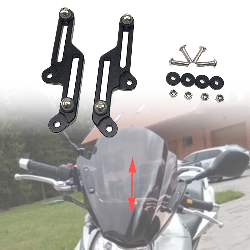 For HONDA NC700X 2012-2015 / NC750X 2012-2015 Motorcycle Accessories Windscreen Adjusters Airflow Adjustable Windscreen Wind