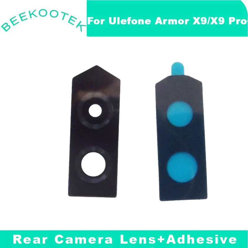 New Original Ulefone Armor X9 Rear Camera Back Camera Lens Glass Lens+ Foam Adhesive Parts For Ulefone Armor X9 Pro Smartphone