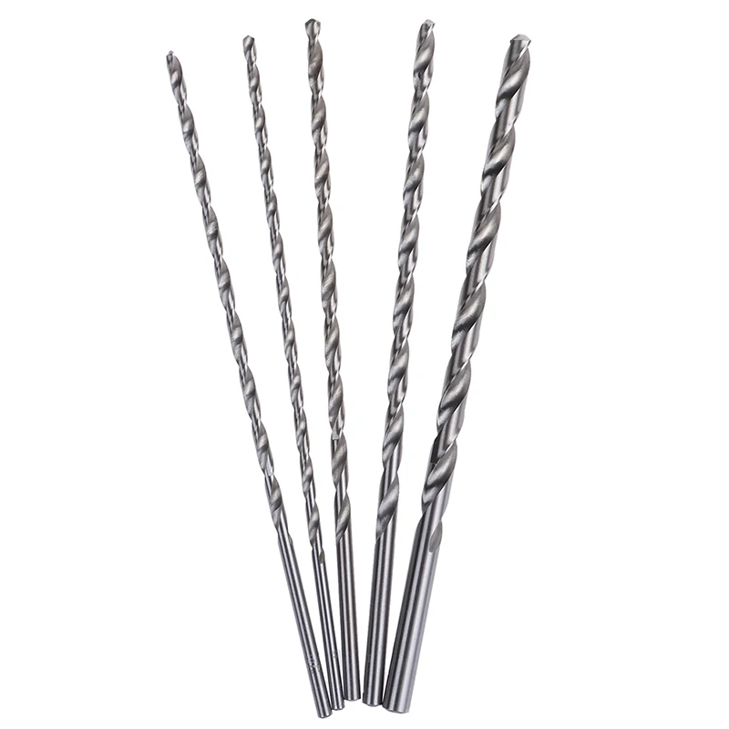 Broca helicoidal HSS de 4-8mm, broca extralarga de 200mm, vástago recto para herramientas eléctricas de plástico y Metal, herramienta de perforación de Metal y madera, 1 ud.