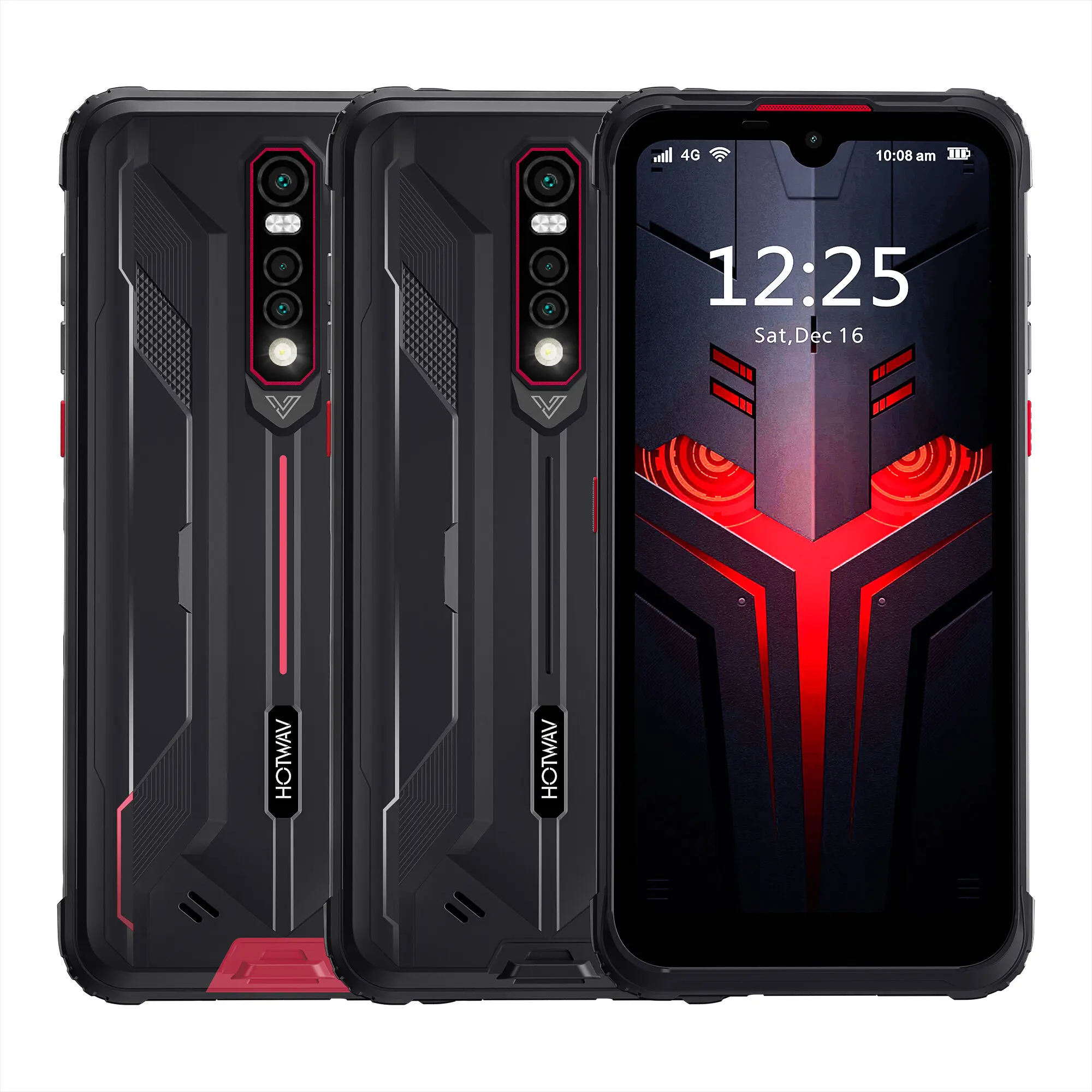 HOTWAV CYBER 8 4GB 64GB Waterproof 8280mAh Global Version Mobile Phone 16MP Camera 6.3 Inch NFC Android 11 Rugged SmartPhone