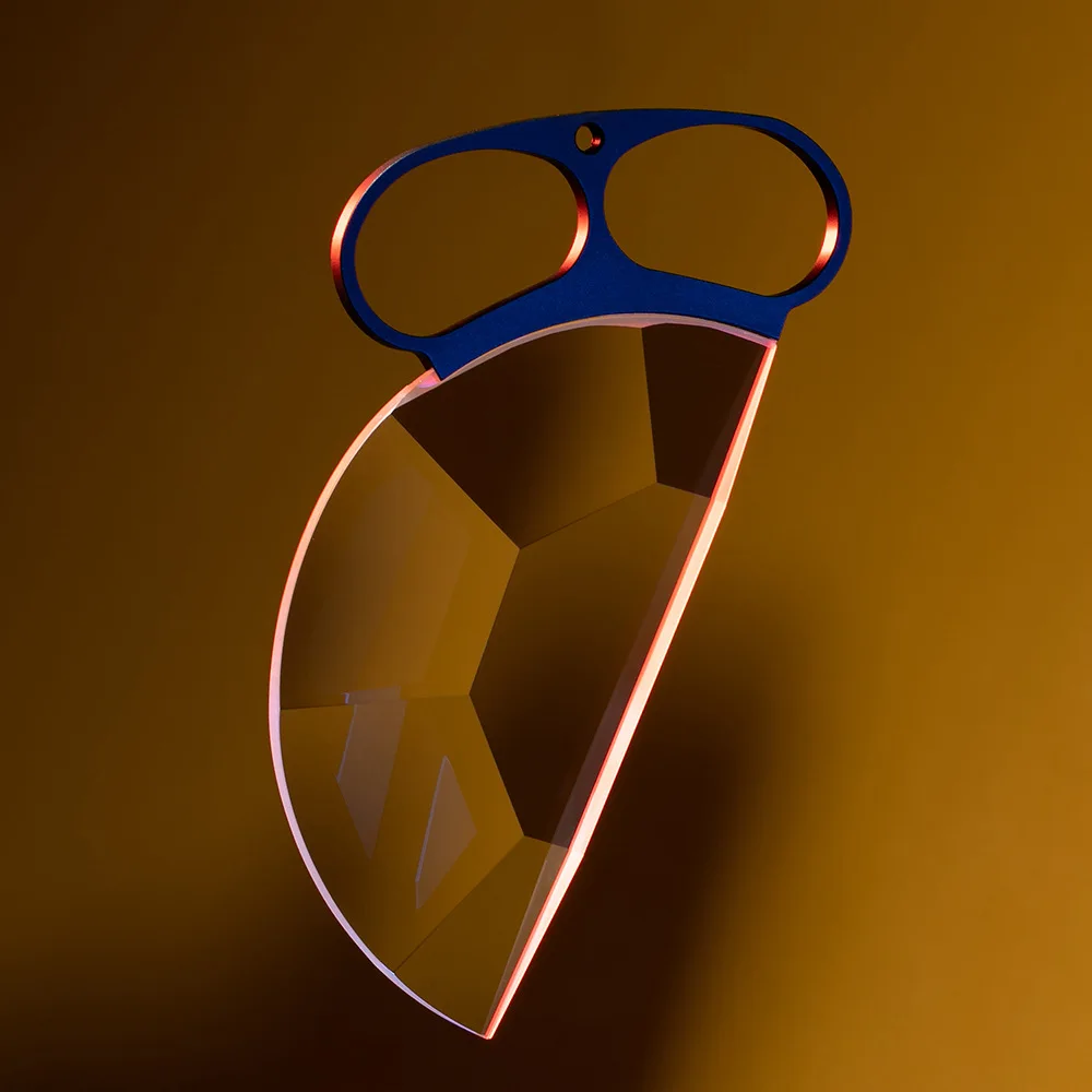 150mm Handheld Kaleidoscope Camera Filter Optical Glass Prism Special Effects Filter Suitable for All Lenses SLR Accessories