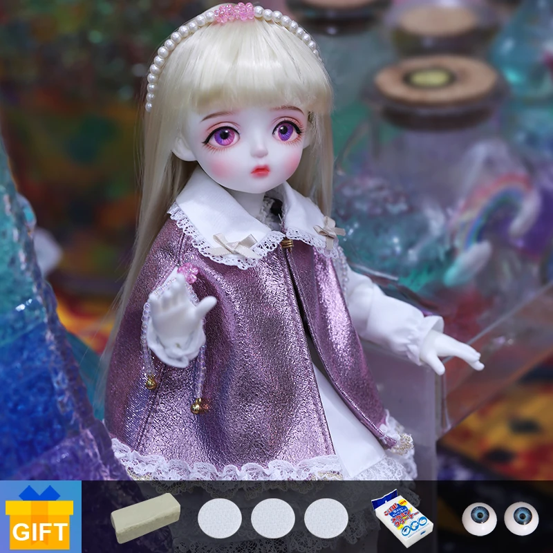 Shuga Fairy Fraise BJD Doll 1/6 Girls Boys YOSD Ball Jointed Doll Resin Toys for Kids Anime Figures Gift For Children