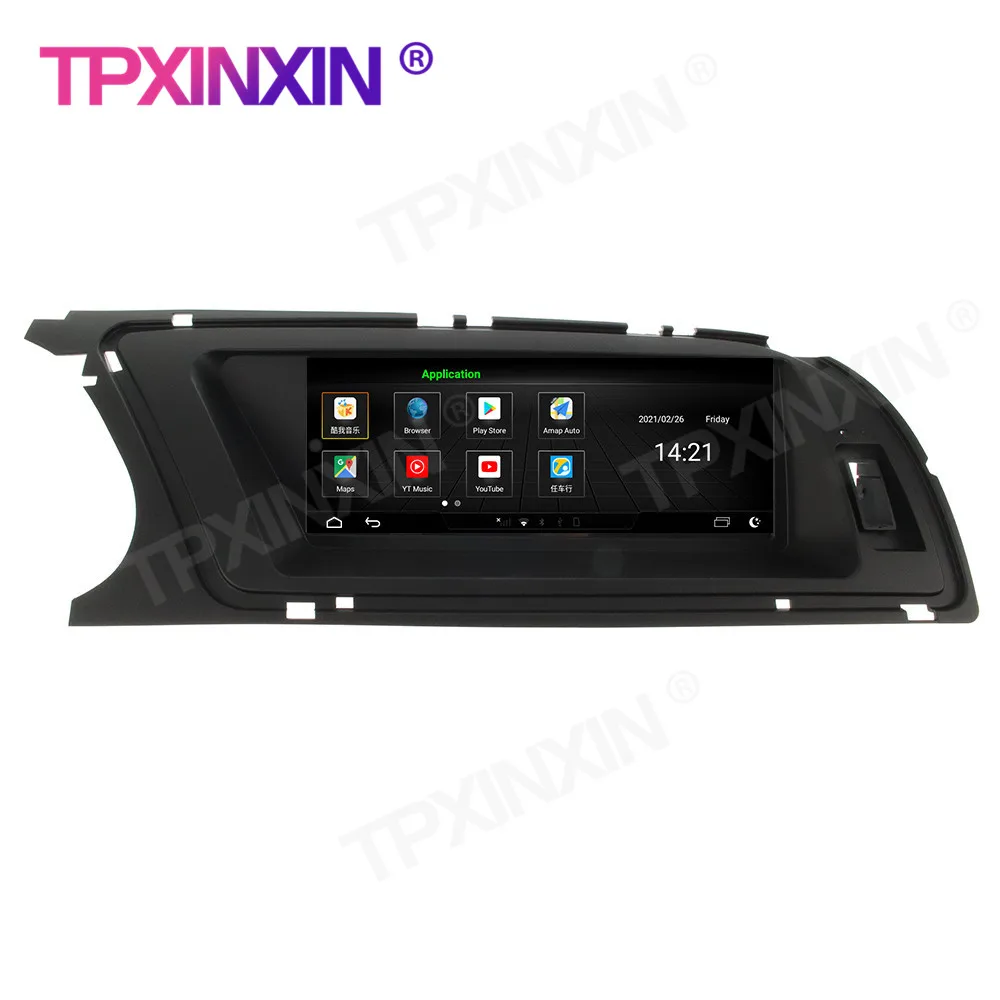 Android 10 For Audi 8 Core A4 2013 2014 2015 Car Multimedia Player Suitable GPS Navigation Bluetooth Mirrorlink With Carplay DSP