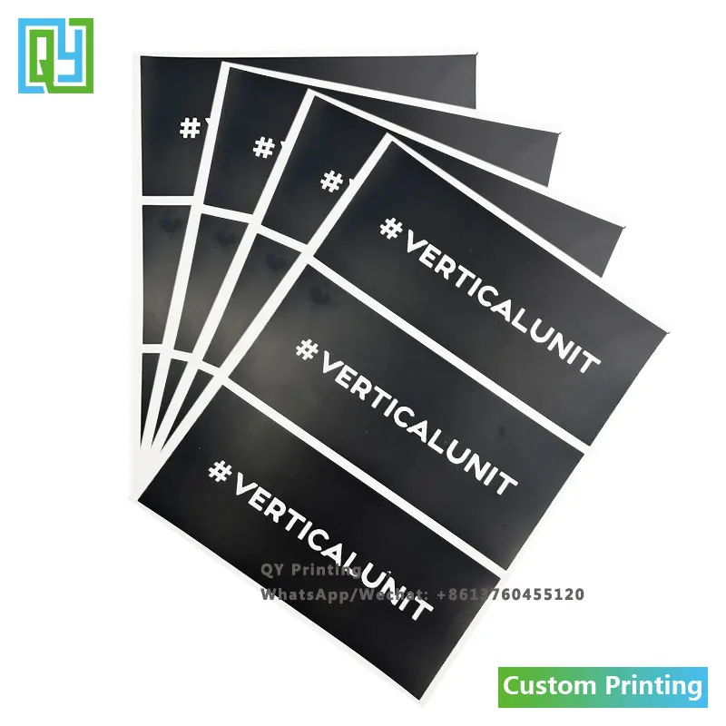 Free Shipping 500 Pcs 50*120 Mm Customized Design Printing Eggshell Sticker Warranty Void Self Adhesive Sticker