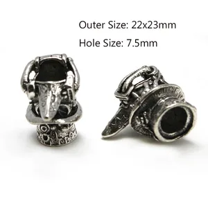 2 adet kafatası, savaşçı kask, viking rune örgü saç, dreadlock sakal hesapları, paracord halat, bıçak hesapları kolye bilezik dıy yapımı için Bir kafatasının 6 büyük satış uzantısı-no. 3