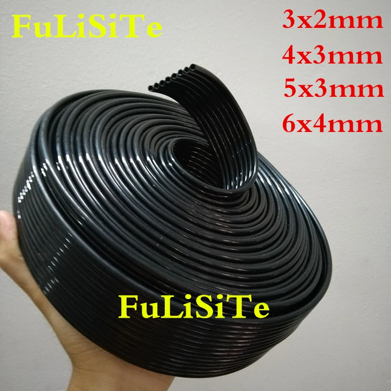 5 meters 3mm*2mm 8 -Color Ink Hose 8 -Line Ink Tube ECO Solvent Print Head Ink Tube for DX3/DX4 /DX5 Format Inkjet Printer