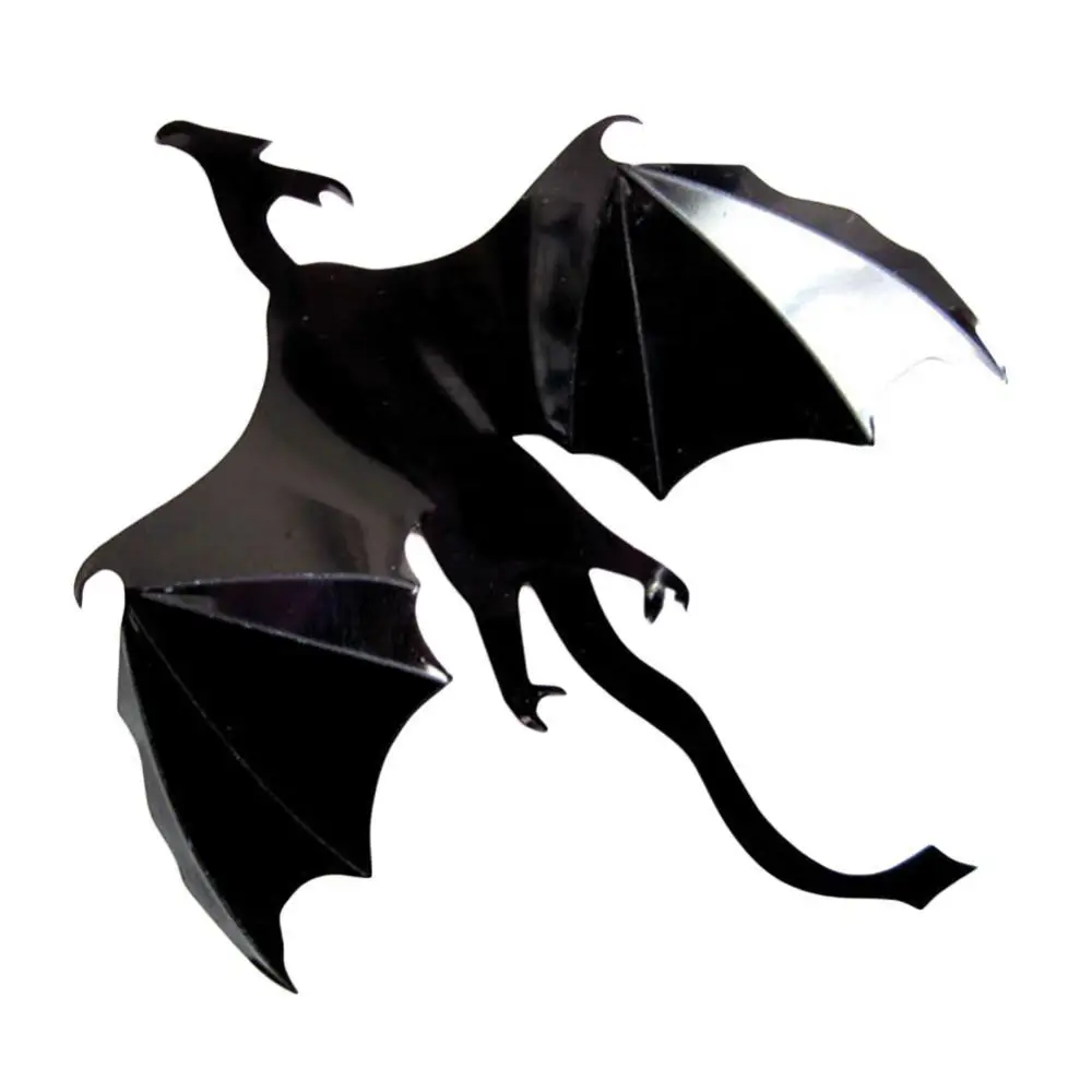 7Pcs/Set Wall Stickers Halloween Flying Dragon Gothic DIY Fantasy Wall Art Decals Home Decoration Stickers