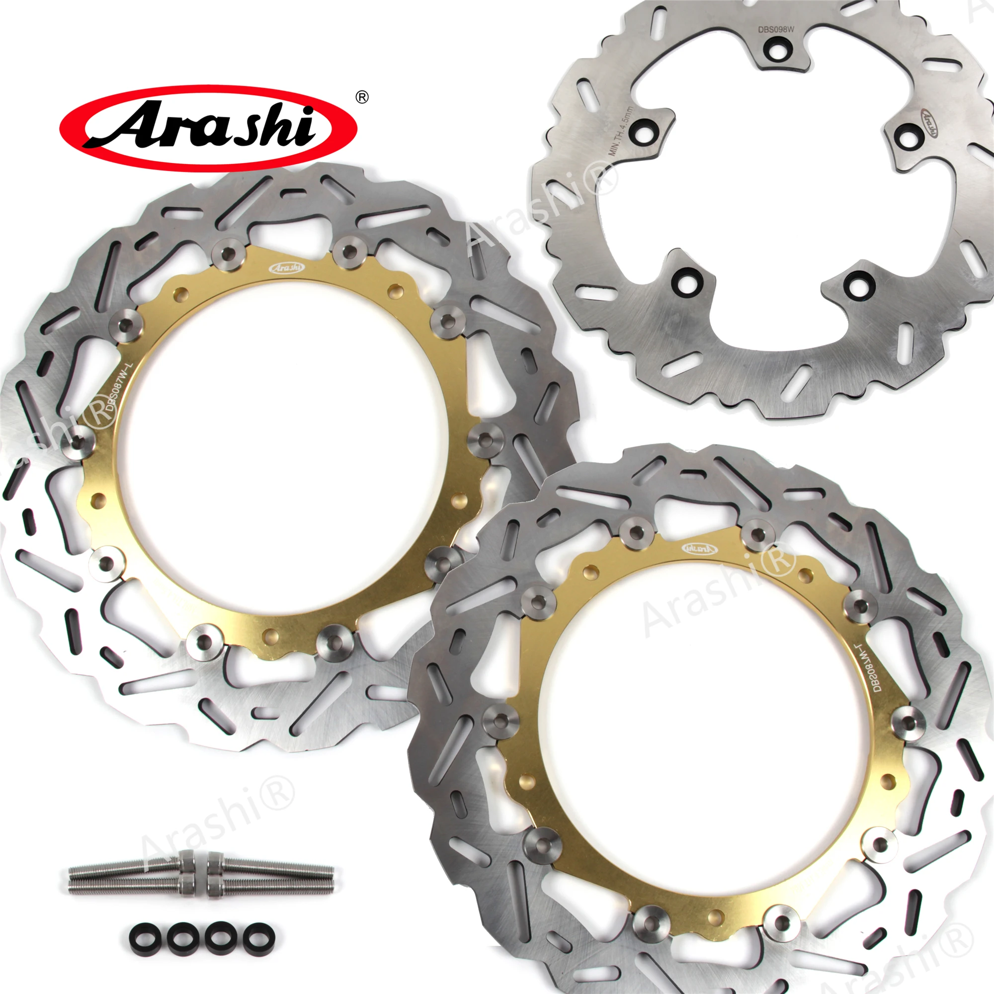 

ARASHI CNC Floating Front Rear Brake Rotors Disc Fit BMW R1250GS / R 1250 GS ADVENTURE 2019 2020 GS1250 ADV Accessories