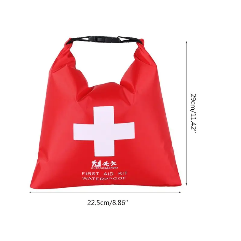 Outdoor River Trekking Rafting Adventure First Aid Kit 1.2L Waterproof Dry Bag XXUF