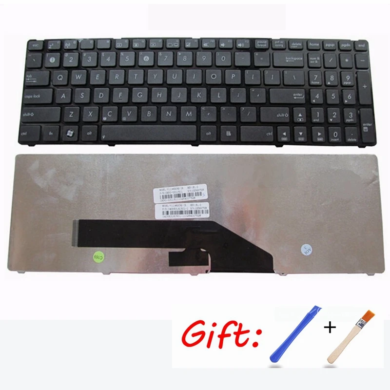 US Laptop Keyboard For Asus K50X X5 K71 K50ID K50IE K50E X50A K72 PRO5DIJ K50A K62 K70 K50IJ K50IN K51 K60 X5D X50AF English