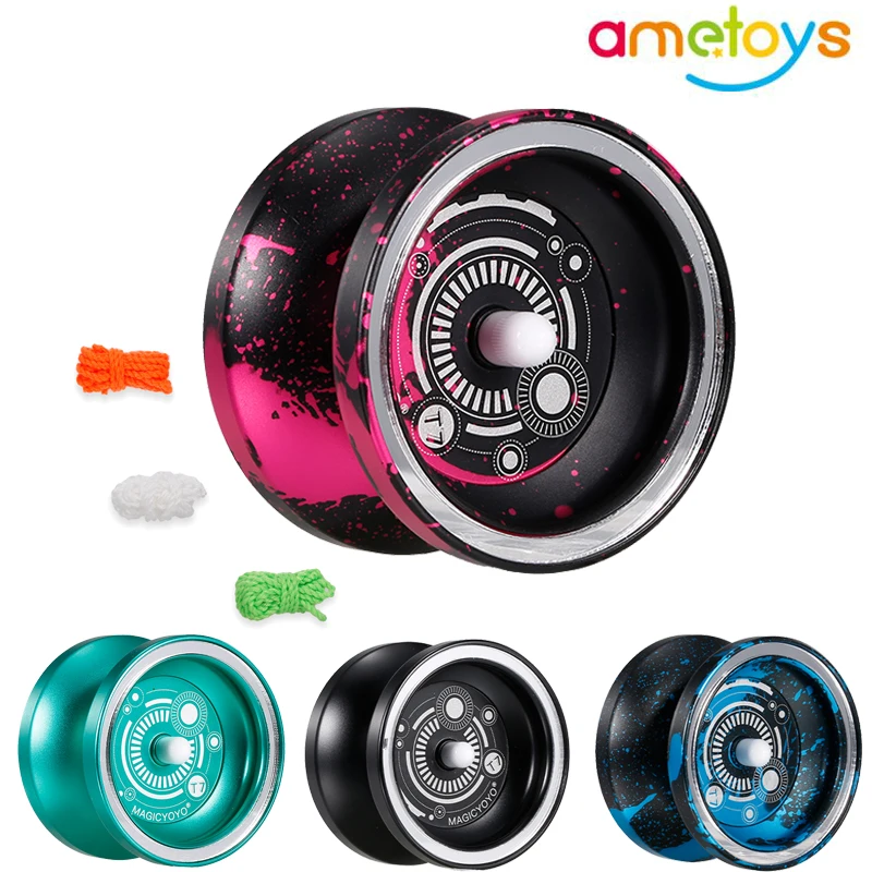 MagicYoyo T7/D3 Professional Responsive Yoyos Toys for Kids Beginner Yoyo with Narrow Bearing Steel Axle Aluminum Alloy/ABS Body