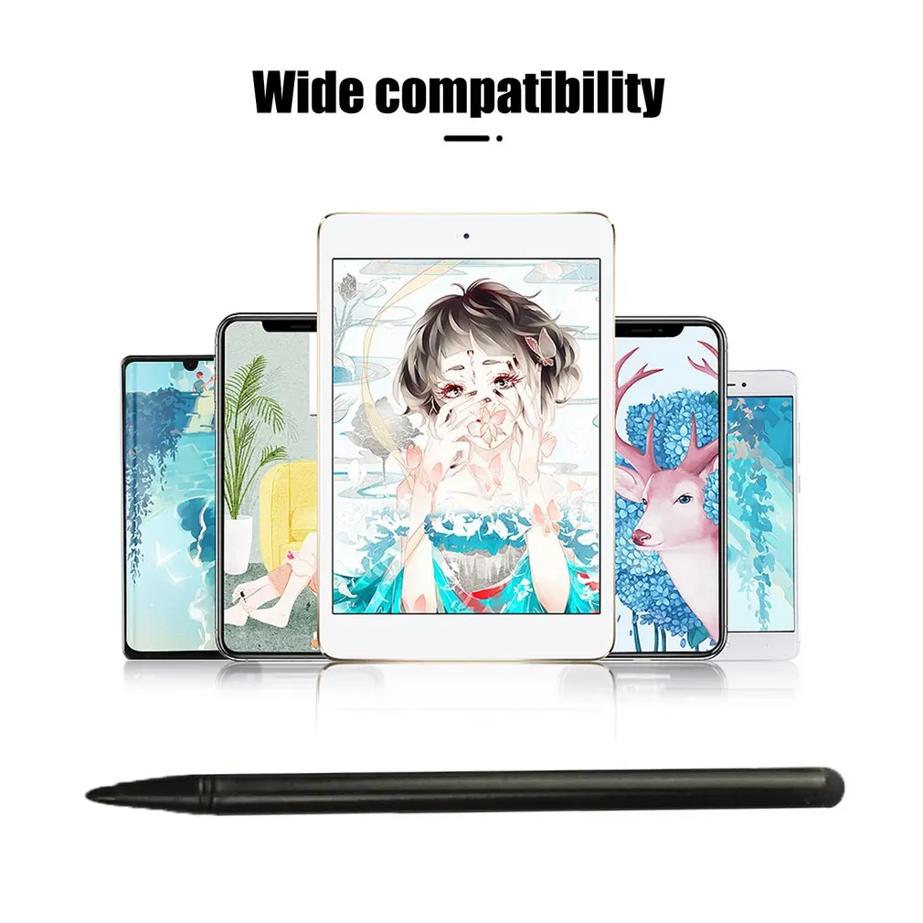 Stylus Pen For Iphone Android Tablet Pen 2-in-1 Multifunction Capacitive Screen Touch Pen Mobile Phone Smart Pen Accessory