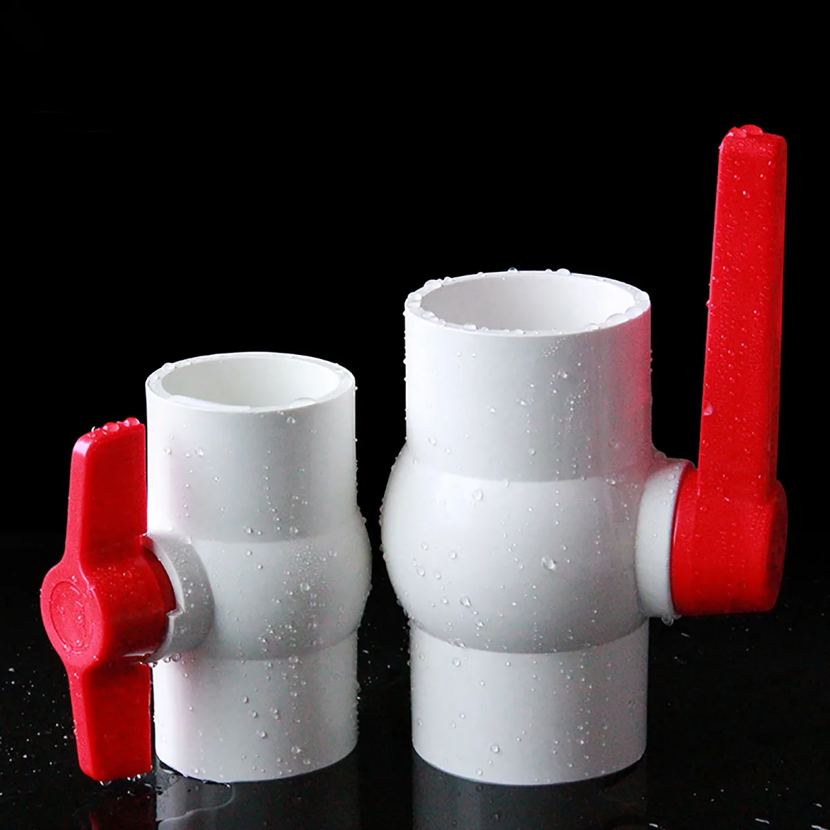 Pipe Connector ID 16-110mm White PVC Pipe Fittings Plastic Joint Water Supply Pipe Parts Straight/Elbow/Equal Tee/3/4/5/6 Ways