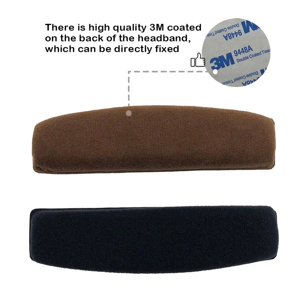 EarTlogis Velvet Replacement Parts for Sennheiser HD569 HD598 HD598SE HD599 EarPads Bumper Headband Earmuff Cover Cushion