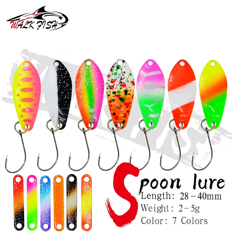 Cuchara WALK FISH para trucha – Señuelo artificial natural - imagen 2