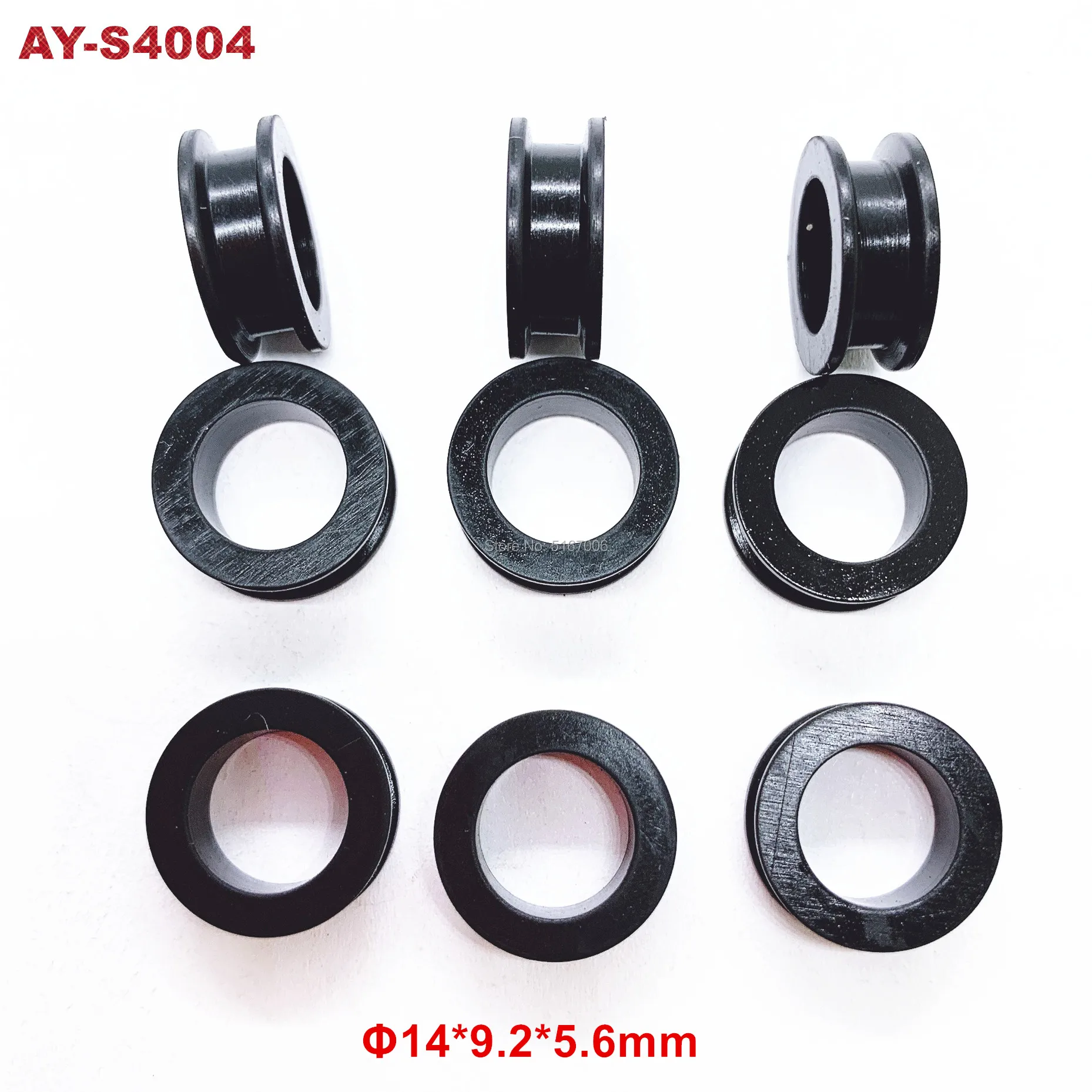 Free shipping 100units For denso fuel injection rubber seals  14*9.2*5.6mm  for fuel injector repair kits  (AY-S4004)