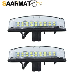 LED CANBUS No Error Car License Plate Lights Base bulb for Mitsubishi Colt plus Grandis 2003~ AUTO Number Plate lamps White
