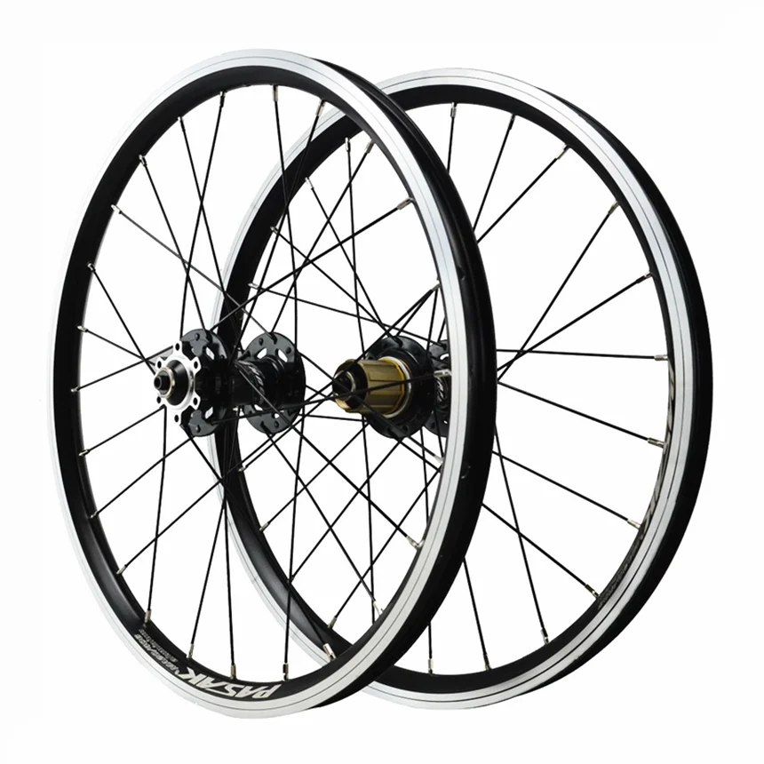 20 Inch 406 6 Nails Disc Brake 11 12 Speed 6 Claws Mountain Bike Aluminum Alloy Wheel Set RimS C V Brake Cassette Wheels