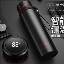 1L Thermos For Tea Vacuum Flasks Temperature Display Smart Stainless Steel Thermal Water Bottle Keep Hot Cold Insulated Bottle