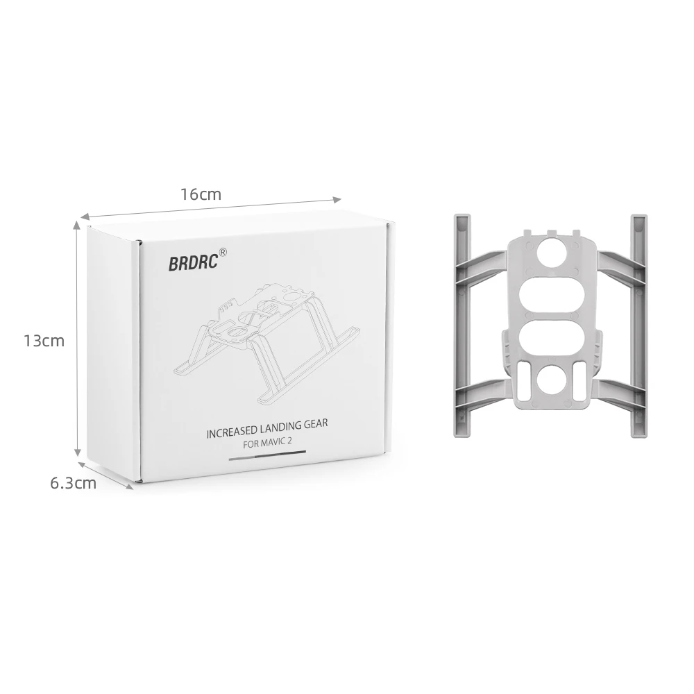 Landing Gear For DJI Mavic Pro Zoom Drone Rilis Cepat Ketinggian Extender Panjang Kaki Pelindung Kaki Berdiri Gimbal Penjaga aksesoris