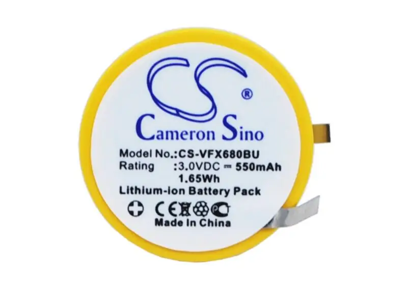 cameron sino 550mah battery for VERIFONE VX680 wireless credit card machine terminal CMOS / BackUp Battery