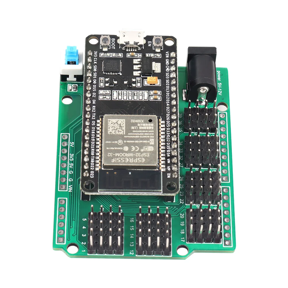 Zhiyitech ESP32-V1 Shield for Arduino ESP32 Wroom Core Board, ESP32-Starter Kit For Arduino Project