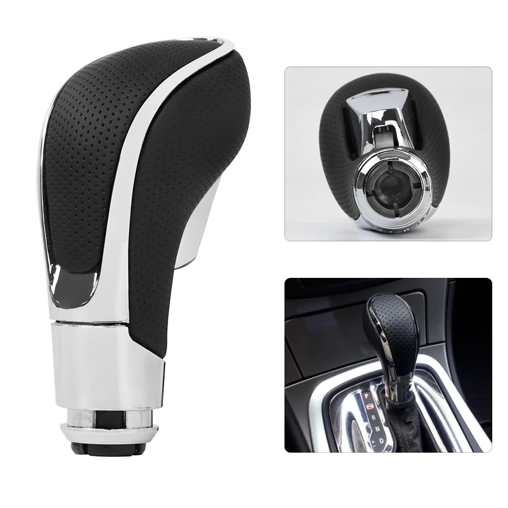 

Automatic Transmission Car Gear Shift Shifter Lever Knob For GM/Buick Regal/Opel Insignia/Vauxhall Insignia PU Leather