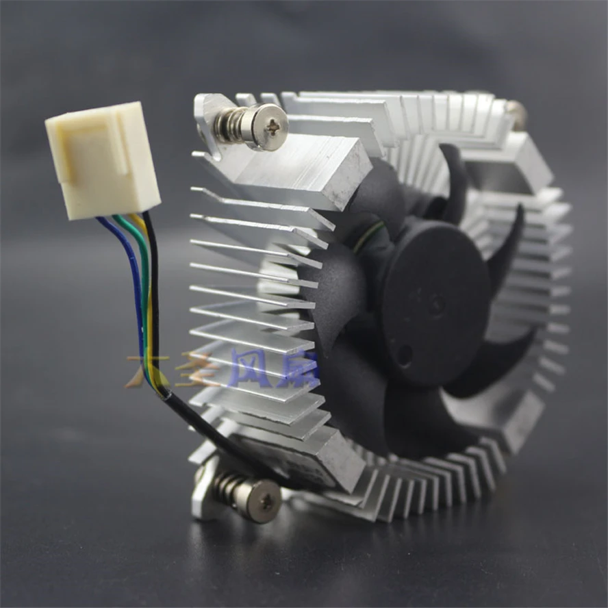 DC12V Hole Spacing 50mm VGA Fan Graphics Card Fan For ITX Mini Mainboard D55 Cash Register HTPC Cooler