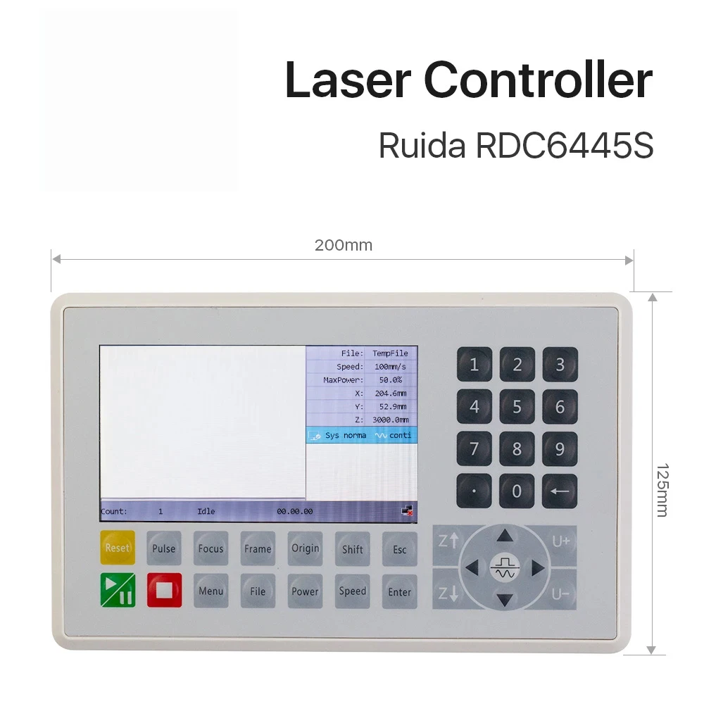 Controller DSP Laser Co2 Cloudray Ruida RD RDC6442G per macchina per incisione e taglio Laser RDC 6442 6442G 6442S