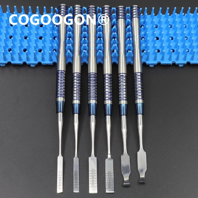 6Pcs High Quality Dental Implant Scraper Dental Ochsenbein Chisel Tooth Bone knife Bone Split Grafting Surgery Surgical Tool