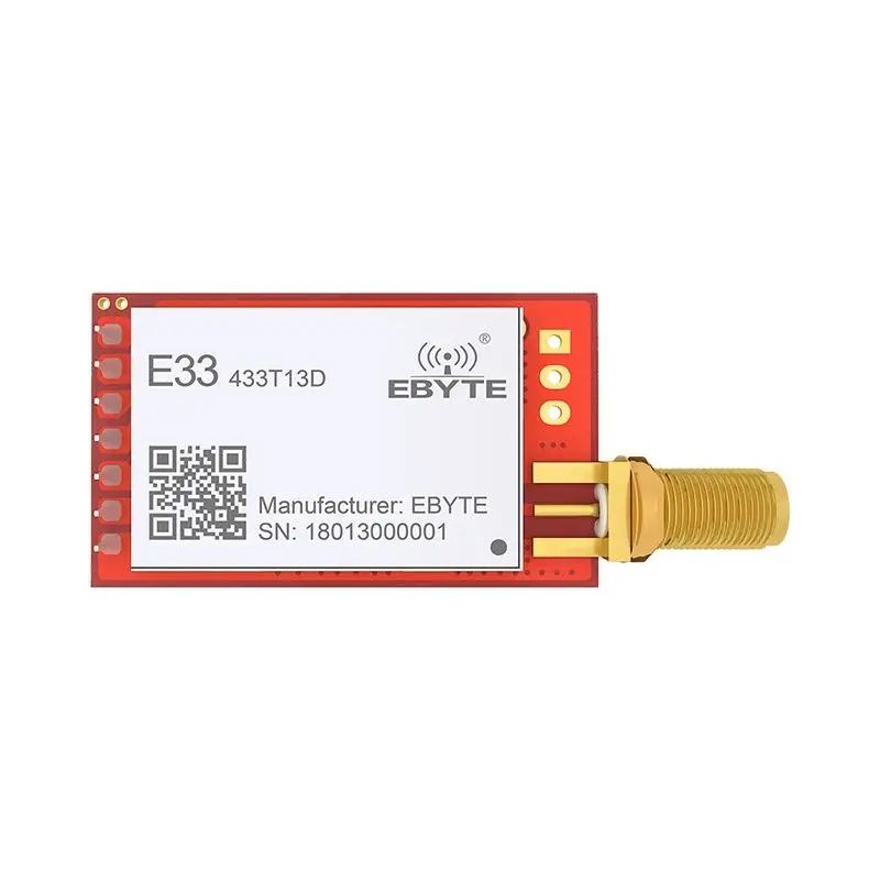 

SX1212 433 МГц 20 МВт UART SMA антенна DIP CDEBYTE E33-433T13D 13 дБм 0,8 км Uhf беспроводной трансивер передатчик приемник модуль IoT