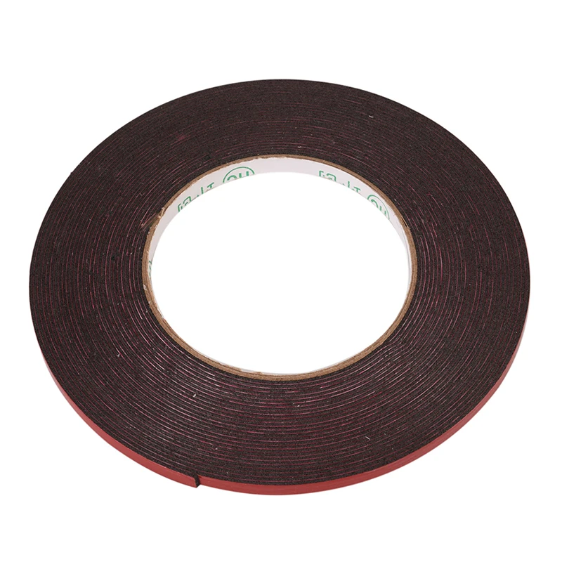 10M/Roll Repair Black Dust Proof Sponge Foam Tape Double Sided Adhesive, Auto Gasket Phone PCB Sealing