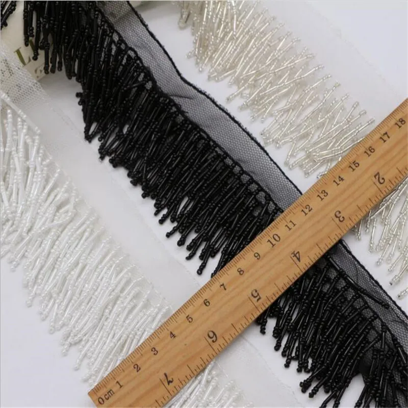 Spot diy heavy work hanging beads tube beaded lace clothes accessories skirt hand-made clothes side decoration