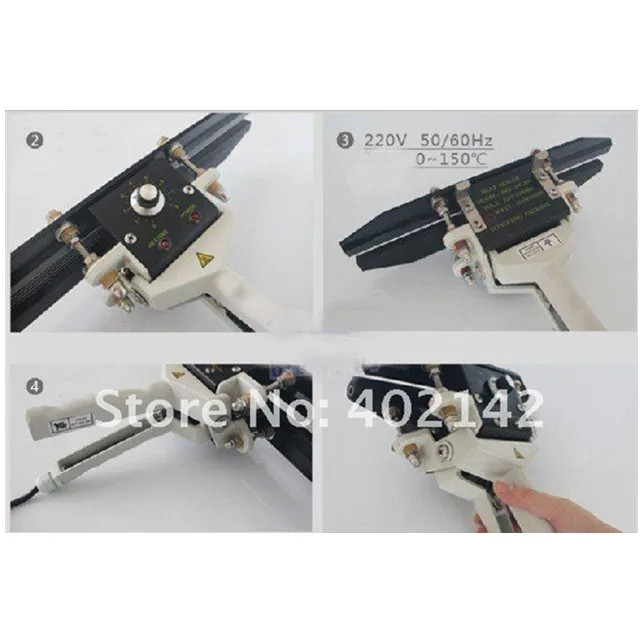 Machine à sceller les films composites en plastique et aluminium, thermoscelleuse pour une longueur de 400MM