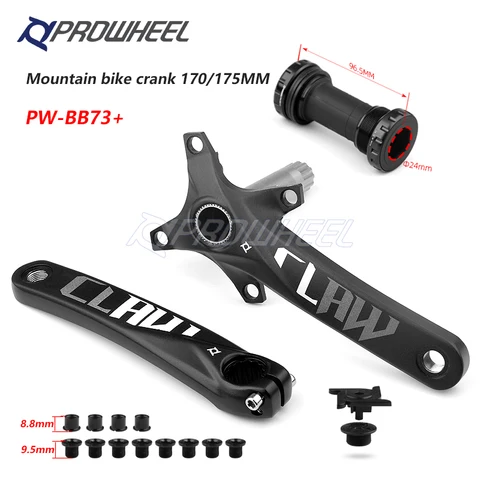 Шатуны Prowheel 170/175 мм алюминиевые для горных велосипедов — фото товара