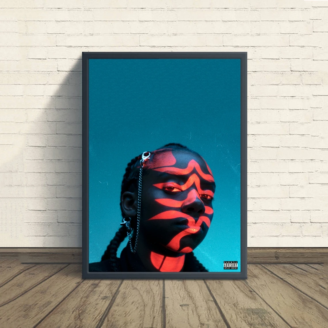 Dua Saleh ROSETTA EP Music Album Cover Poster Rap Hip Hop Pop Music Star Canvas Poster Print (No Frame)