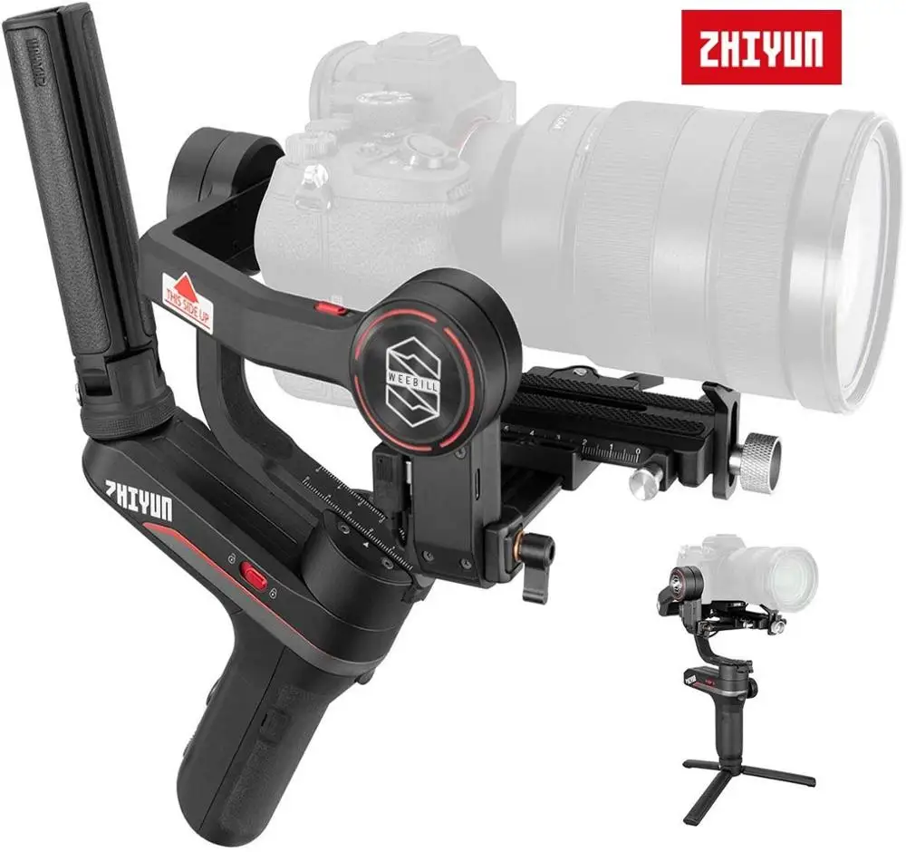 

ZHIYUN Weebill S 3-Axis Image Transmission Stabilizer For Mirrorless Camera OLED Display Handheld Gimbal with 24-70mm GM ,New Pr