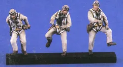 1/48 WWII US NAVY PILOTS MULTI-POSE (3 Resin Figures/Set) Box Packing VERLINDEN #1298 Unassembled Uncolored