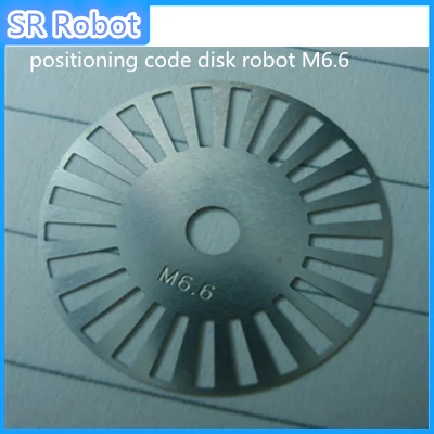 Motor code disk servo motor vehicle speedometer digital disk positioning code disk robot M6-6 RC Toy Kit Chain Robotic Car