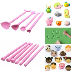 Cartoon Eyes Nose Fondant Cake Decorating Cutter Fondant Sugar Craft Mold Tools