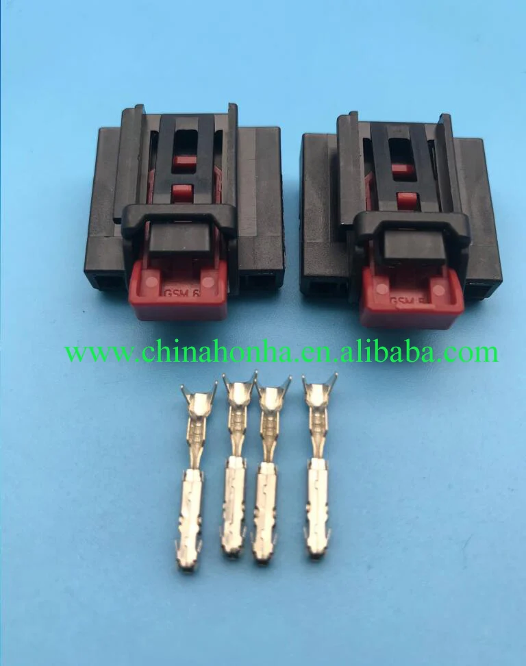 2/5 sets 6 Pin/Way Female Backrest Adjustment Switch Plug Connector1S0 972 706 1S0972706