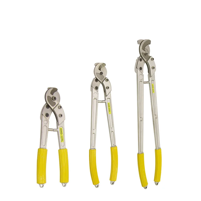 

Hand Cable Cutter HHD-125L/250L/500L Manual Power-saving Long-Arm Cable Scissors Wire-breaking Pliers Wire-cutting Pliers Alumin