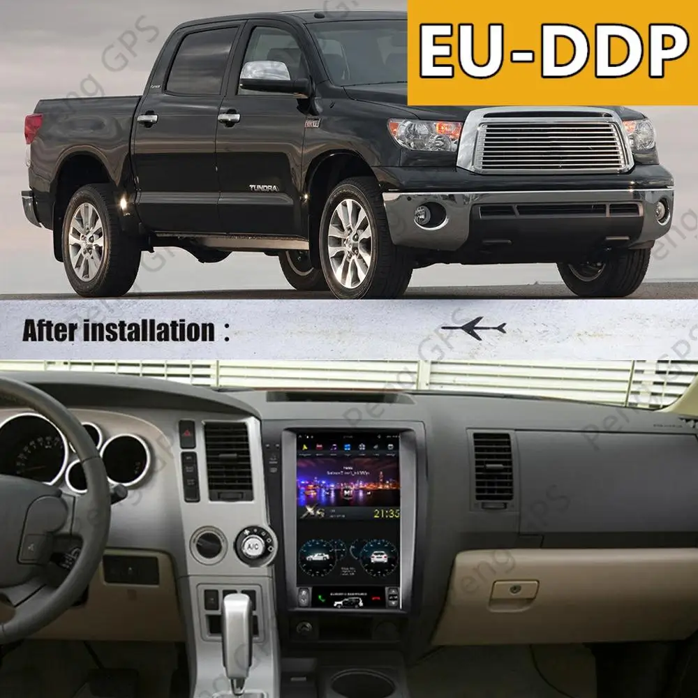 

For Toyota Tundra Sequoia 2007 - 2013 Radio Android Car Multimedia Player Audio Touch Screen Px6 Autoradio Gps Navi Unit