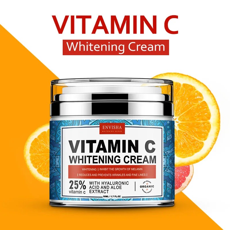 ENVISHA Face Skin Care Collagen Cream Retinol Whitening Hyaluronic Acid Vitamin Moisturizing Anti-wrinkle Aging Shrinks Pores