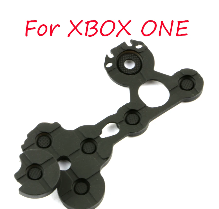 100 peças oem original para xbox one slim s preto cinza botão de borracha condutora de silicone para xbox one s d pad para xboxone elite v2.0