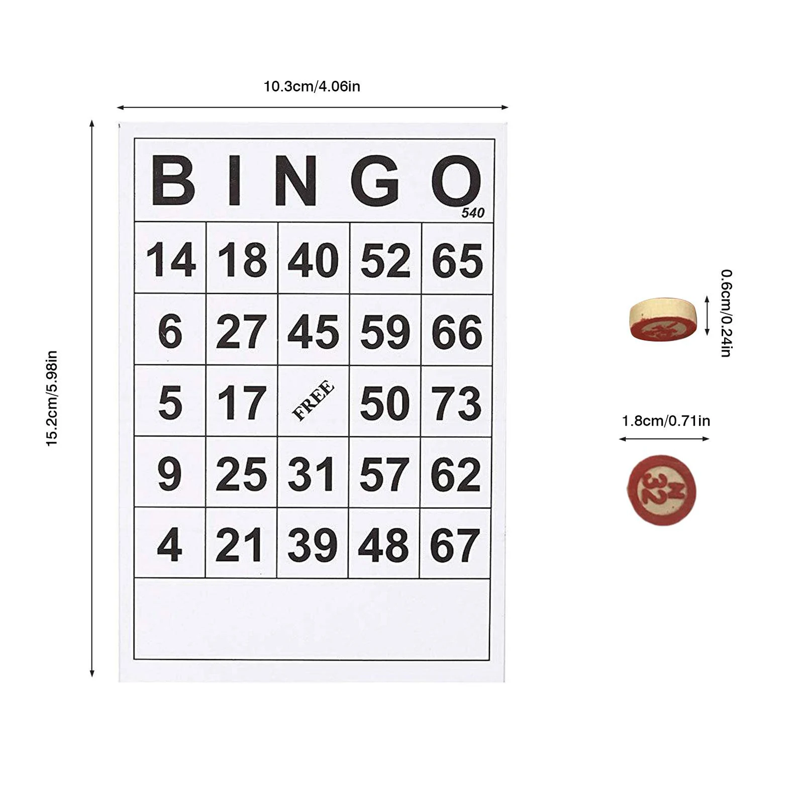 40 sztuk / zestaw części do gier Bingo 40 kart Bingo Plus 75 cyfr Chips dla dzieci Interaktywna gra Aktywność Zabawki imprezowe