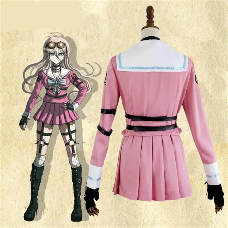 Danganronpa V3: Killing Harmony Iruma Miu Униформа кролика на Хэллоуин, Рождество, аниме, индивидуальный заказ, карнавальный костюм